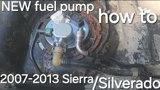 2007-2013 Sierra/Silverado Как заменить топливный насос