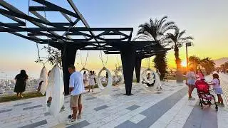🌅 Sunset Beach Walk in Oba, Alanya &ndash; Peaceful Moments by the Sea