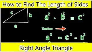 Trigonometry Basics For Beginners.(Part 2) '| Find the Length of the Sides