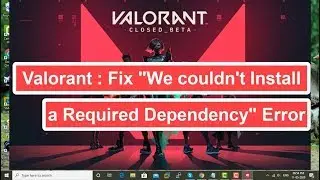 Valorant : Fix 