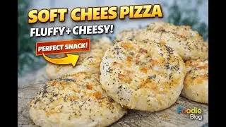 Soft Cheese Pizza Buns (Fluffy + Cheesy!) 🧀🍕 | Easy Snack