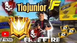 TIO JUNIOR ZERO VISUALIZA&Ccedil;&Atilde;O NO YOUTUBER 🕹️ FREE FIRE 🕹️ROMO A ELITE