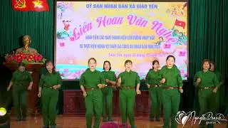 Rừng xanh vang tiếng ta lư - Chi hội Phụ nữ xóm 05 - Hoan tiễn thanh niên xã Giao Yến