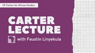 Carter Lecture with Faustin Linyekula on 10/22/21