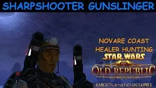Swtor PvP 70 Sharpshooter Gunslinger Novare Coast (Healer Hunting)