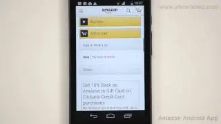 Amazon Android App - How To Buy