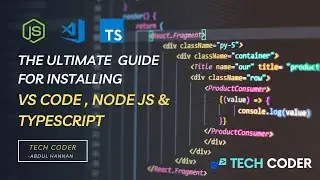 The Ultimate Guide For Installing and Understanding Node JS , Typescript & VS Code in हिन्दी  | Urdu