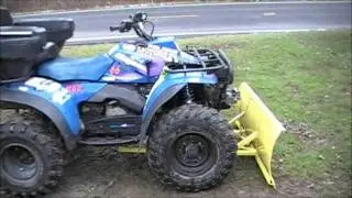 Pisser Built Quick Teach Snow Plow