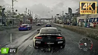 GRID World Series &ndash; Aston Martin Vantage GT4 Rain Race | PC Gameplay 4K (English)