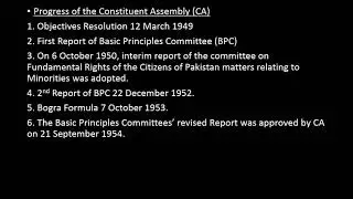 Dissolution of First Constituent Assembly