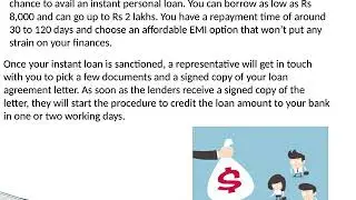 Do you need quick cash Opt for an instant personal loan