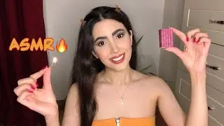 ASMR | Lighting Matches 🔥 Burning Your Negative Energy ☄️🧡