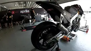 Aprilia MotoGp 2015 2nd winter test at Sepang