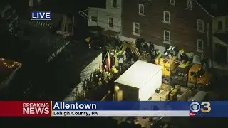 Trench rescue underway in Allentown