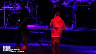 Drake & Justin Bieber Perform (I'm on one) at Power106 Cali Christmas 2011