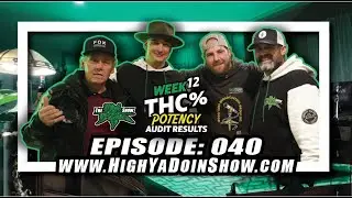 Эпизод 040 шоу High Ya Doin Show - Неделя 12: Противостояние THC-A - Традиционный рынок против ле...