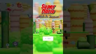 Mario Fan-Game On Dreams #gaming #supermario #mario #nintendo #shorts #ps5 #content #recommended