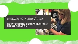How to Store Your Wreaths with Wreath Decor by Dawn #shorts