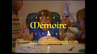 Marie-Gold - M&eacute;moire (Vid&eacute;oclip Officiel)