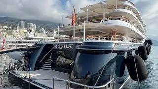 AQUILA largest yacht built in the USA since 1930s. Derektor shipyard. @emman25MC