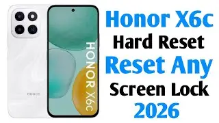 Honor X6C Hard Reset - Forgot Password | Screen Unlock - How To Factory Reset Honor
