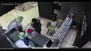 CCTV Footage of the man stealing Rolex Watch