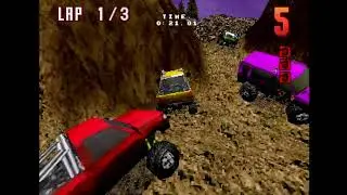 TNN Motorsports Hardcore 4X4 Saturn Gameplay [No Commentary]
