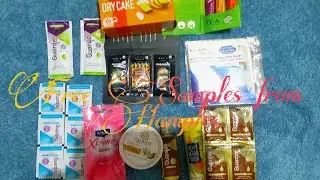 Free Samples- UAE || Unboxing Hamples || viviennemarcheline #iamgrateful #hamples #happysampling