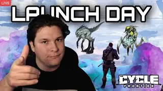 🔴LIVE - Hunting GORGONS on LAUNCH DAY in The Cycle Frontier!