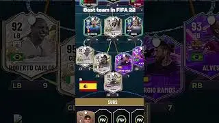BEST TEAM IN FIFA 22 #2022 #fifa22