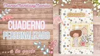 🥰Es época de CUARDENOS BONITOS!!!! 🥰...Mira cómo me quedó este..!!