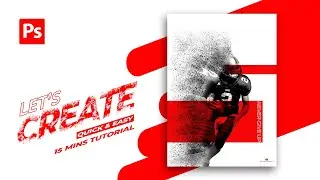 Learn Minimal Poster Design In Photoshop For Beginners | Tips And Tricks | Photoshop Tutorials