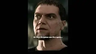General Zod's goal is to rebuild Krypton on Earth.#superman