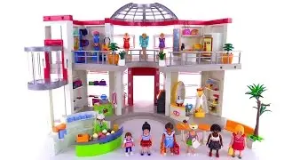 Huge Playmobil Furnished Shopping MALL review! set 5485