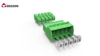 DEGSON 5EDG series high-power connectors - all members of the family debut