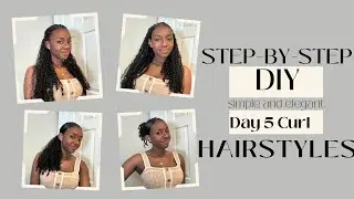 Hairstyles For Day 5 Curls