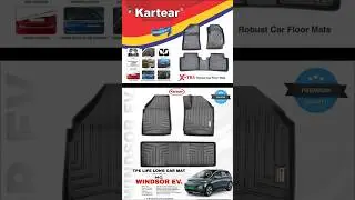 MG Windsor EV car accessories 🚗🛒 #caraccessories #automobile #cardetailing #tpecarmat #autoparts