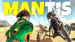 I Love This Dino ! Taming Mantis In Ark Scorched Earth | Episode 21