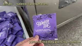 Pyramid Triangle Tea Bag Packaging Machine For Saudi Arabian Tea