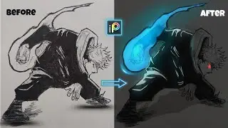 Best Glow Art Tutorial Under 3 min 🔥