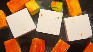 Gym Chalk ASMR : Bright Yellow & White w. A Splash of Blue 🥰💛💙🫶🏽