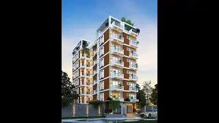 7 Storied (G+6) Residential Building Design | Modern Apartment Plan Bangladesh