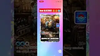 New Blastoise Promo #shorts #pokemon