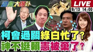 【#週末大爆卦】獨!柯文哲週一開庭綠會白忙一場了?南鯤鯓.太子爺不挺賴害到憲了?柯志恩啃最硬的骨頭陳其邁害怕了?吳宗憲保護宜蘭海岸賭命了! 20250913 @大新聞大爆卦HotNewsTalk