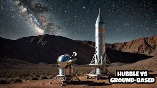 Hubble vs Ground Telescope The Final Showdown