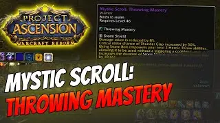 How to get Mystic Enchant: Throwing Mastery | Warrior [Bronzebeard | Ascension Warcraft Reborn]