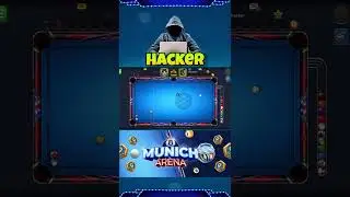 CHETO HACKER IN 8 BALL POOL MUNICH ARENA !!! #shorts