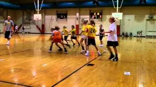 Maddie Ahlstrom at Iowa Hawkeye Basketball Camp- 1