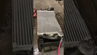 Charge air cooler test