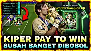 FIX KIPER TERBAIK ❓ KIPER PAY TO WIN SUSAH BANGET DIBOBOL BIKIN DRACO FRUSTASI | EPIC BOOSTER BUFFON